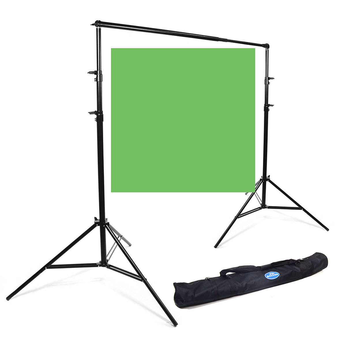

Savage Port-a-Stand and Vinyl Background Kit, 5 x12', Chroma Green
