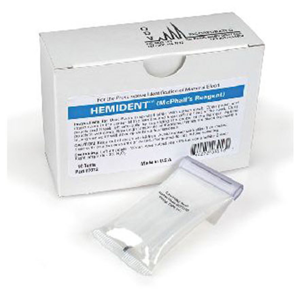 

Safariland Hemident McPhails Reagent, Pack of 10