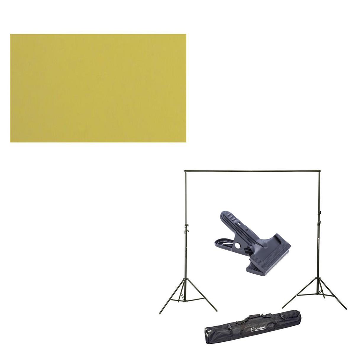 

Savage Widetone Seamless Background Paper, 107" x 150' with Support System Lemonade