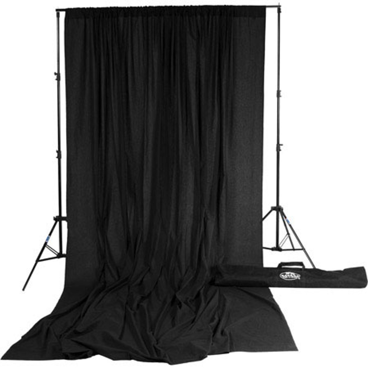 

Savage 10x12' Accent Muslin Background Kit, Black
