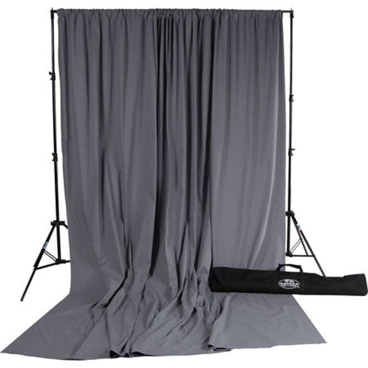 

Savage 10x12' Accent Muslin Background Kit, Gray
