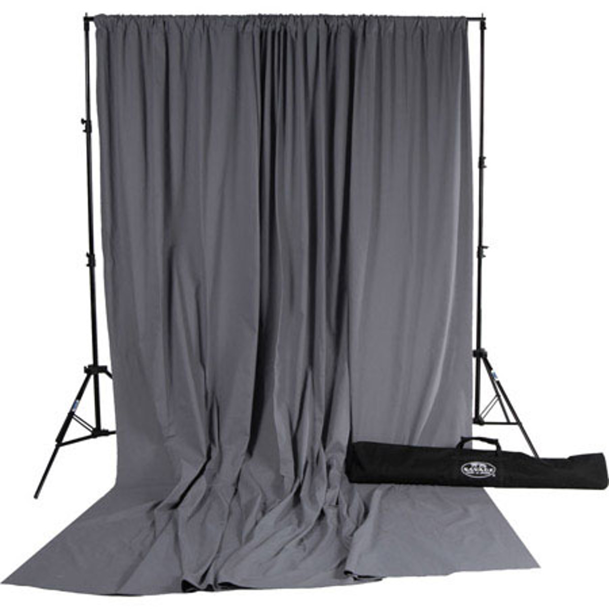 

Savage 10x24' Accent Muslin Background Kit, Gray