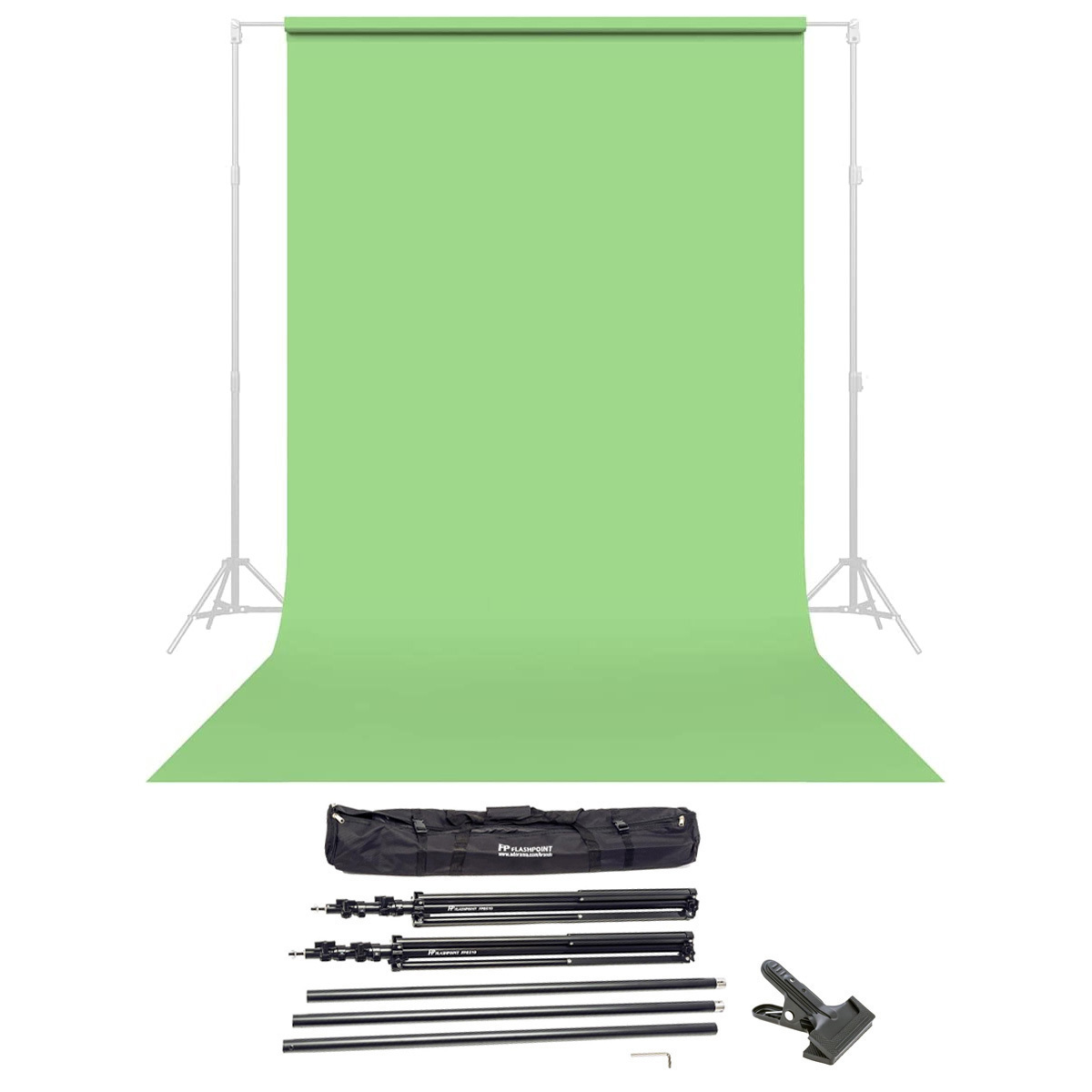 

Savage Widetone Seamless Background Paper, 86" x 36' with Support System Mint Green