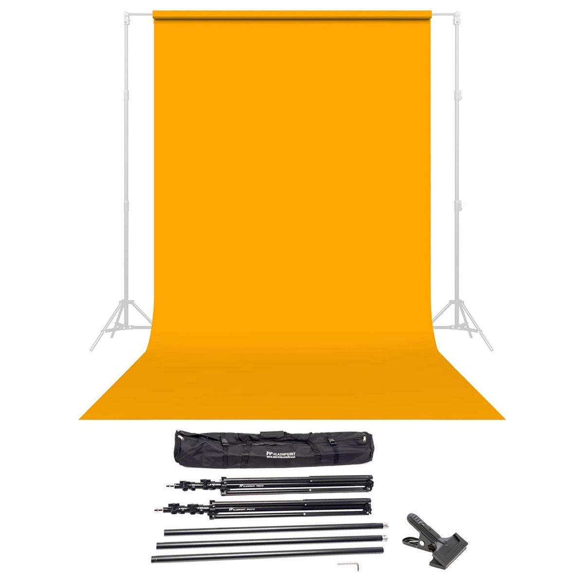 

Savage Widetone Seamless Background Paper, 86" x 36' with Support System Marmalade