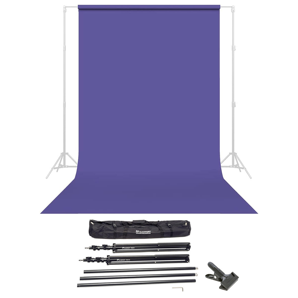 

Savage Widetone Seamless Background Paper, 86" x 36' with Support System Purple