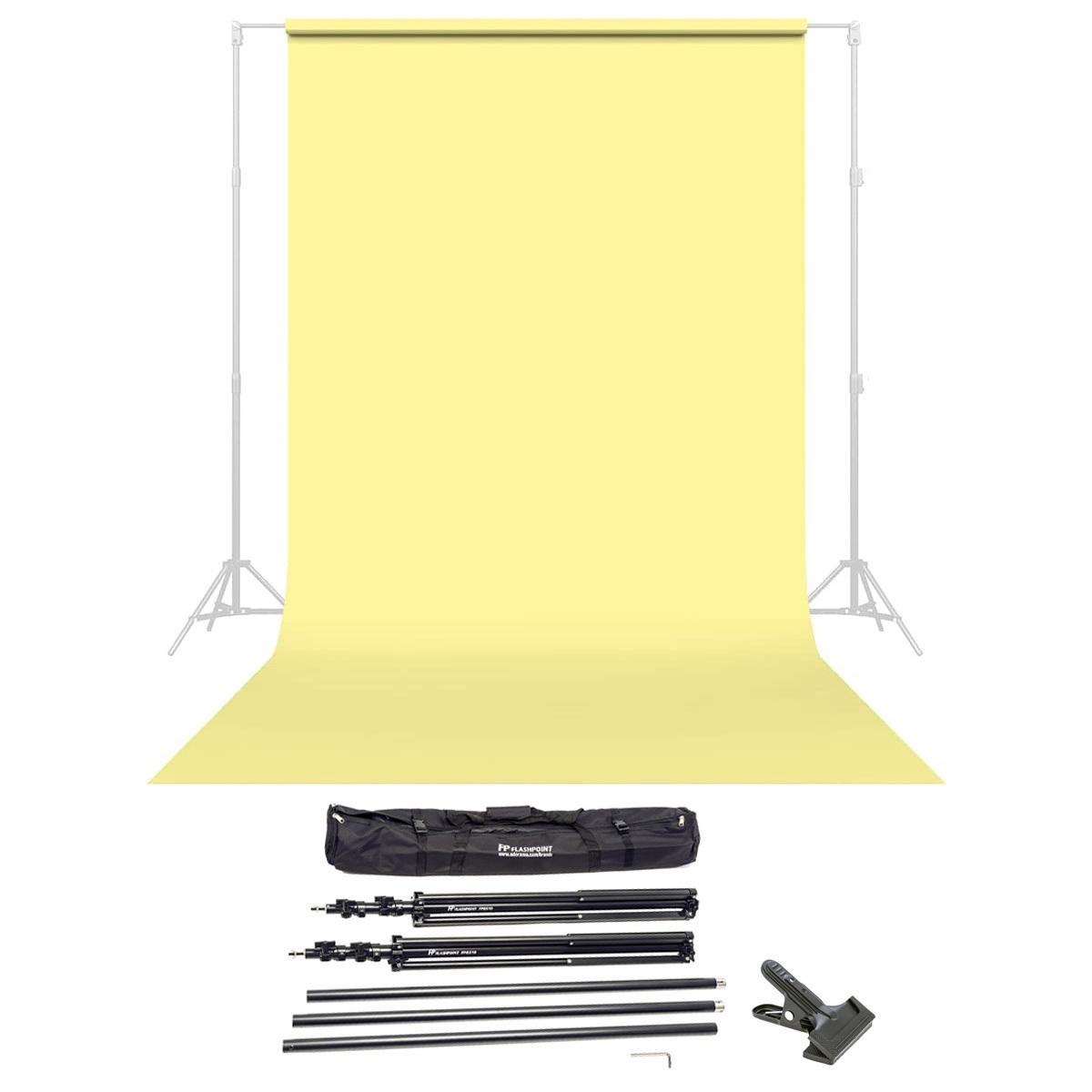 

Savage Widetone Seamless Background Paper, 86" x 36' with Support System Lemonade