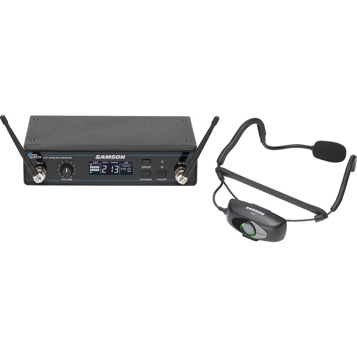 

Samson AirLine 99m Micro UHF Wireless System, CR99 Receiver, D: 542-566MHz