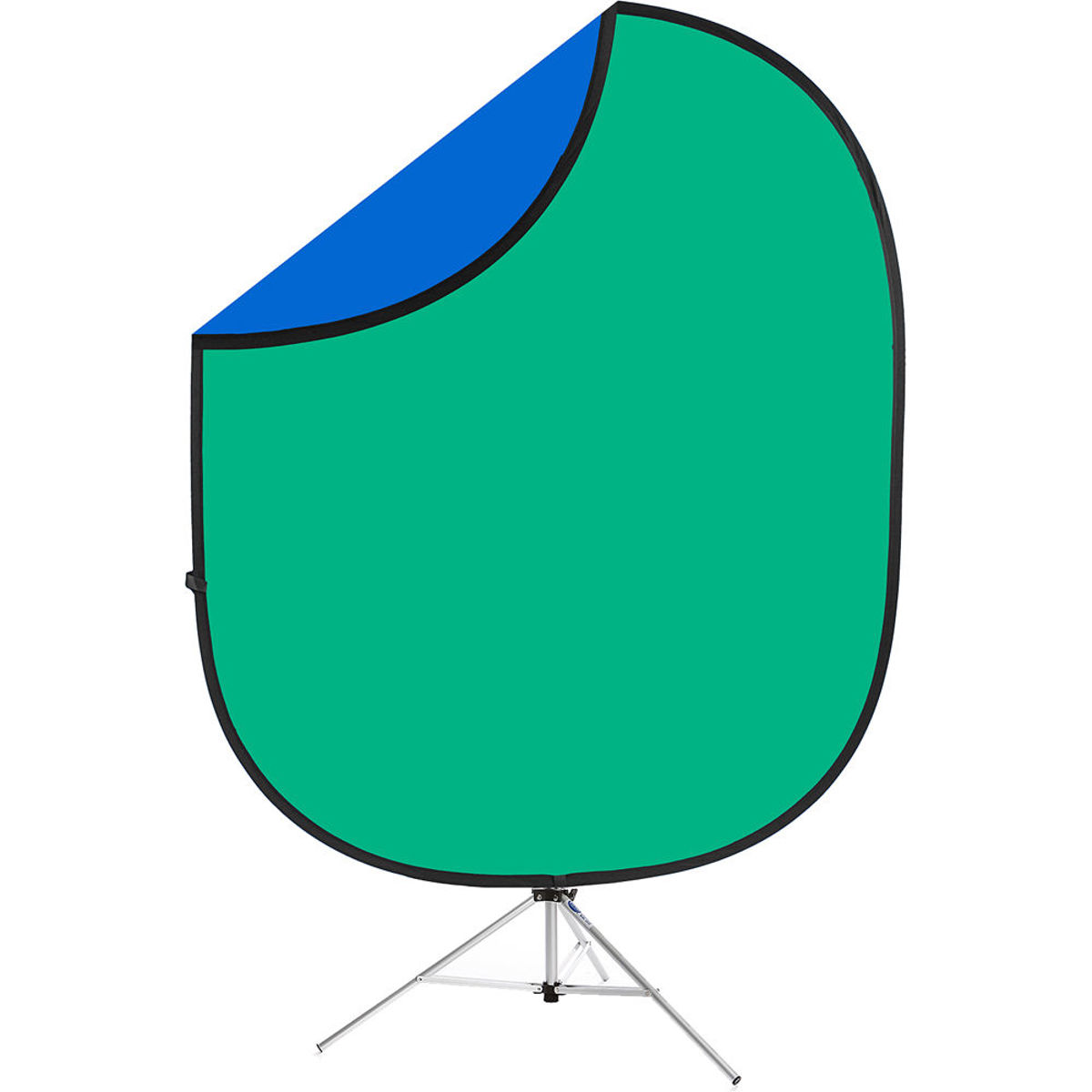 

Savage 6x7' Reversible Collapsible Backdrop with 8' Stand, Chroma Green/Blue