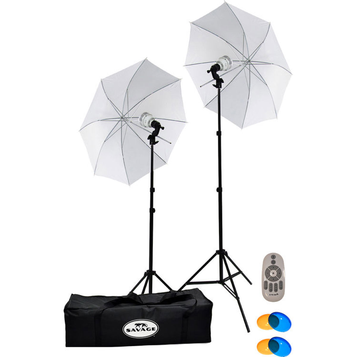 

Savage 500W Daylight LED Studio Light Kit with Remote Control