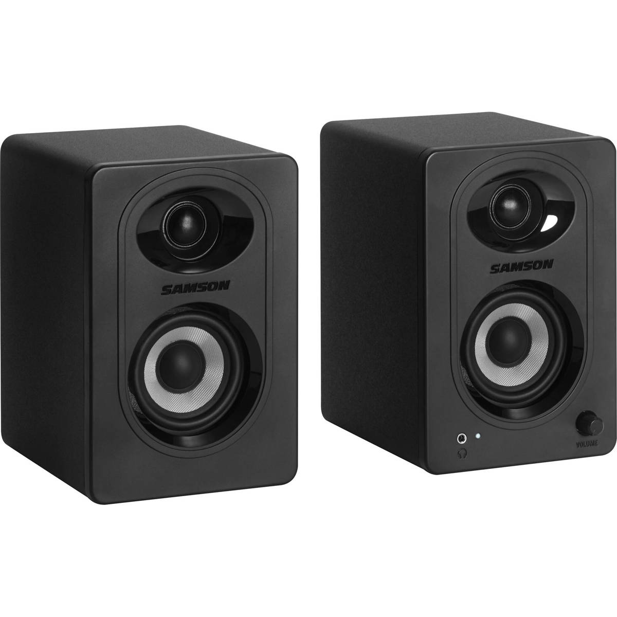 

Samson MediaOne M30BT 3" 20W 2-Way Powered Studio Monitors with Bluetooth, Pair