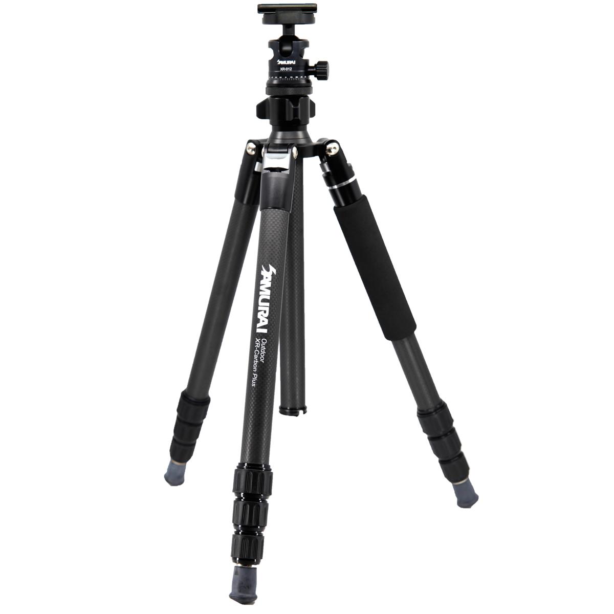 Image of Samurai XR-Carbon Plus 4-Section Carbon Fiber Tripod with Ball Head