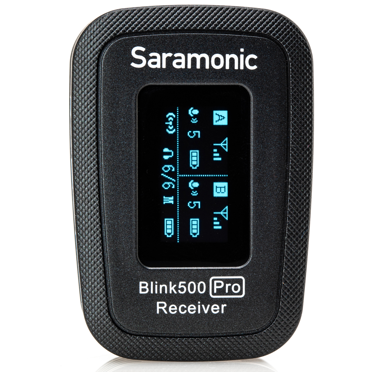 

Saramonic Blink 500 Pro RX 2-Ch 2.4GHz Receiver w/3.5mm TRS/TRRS Output Cables