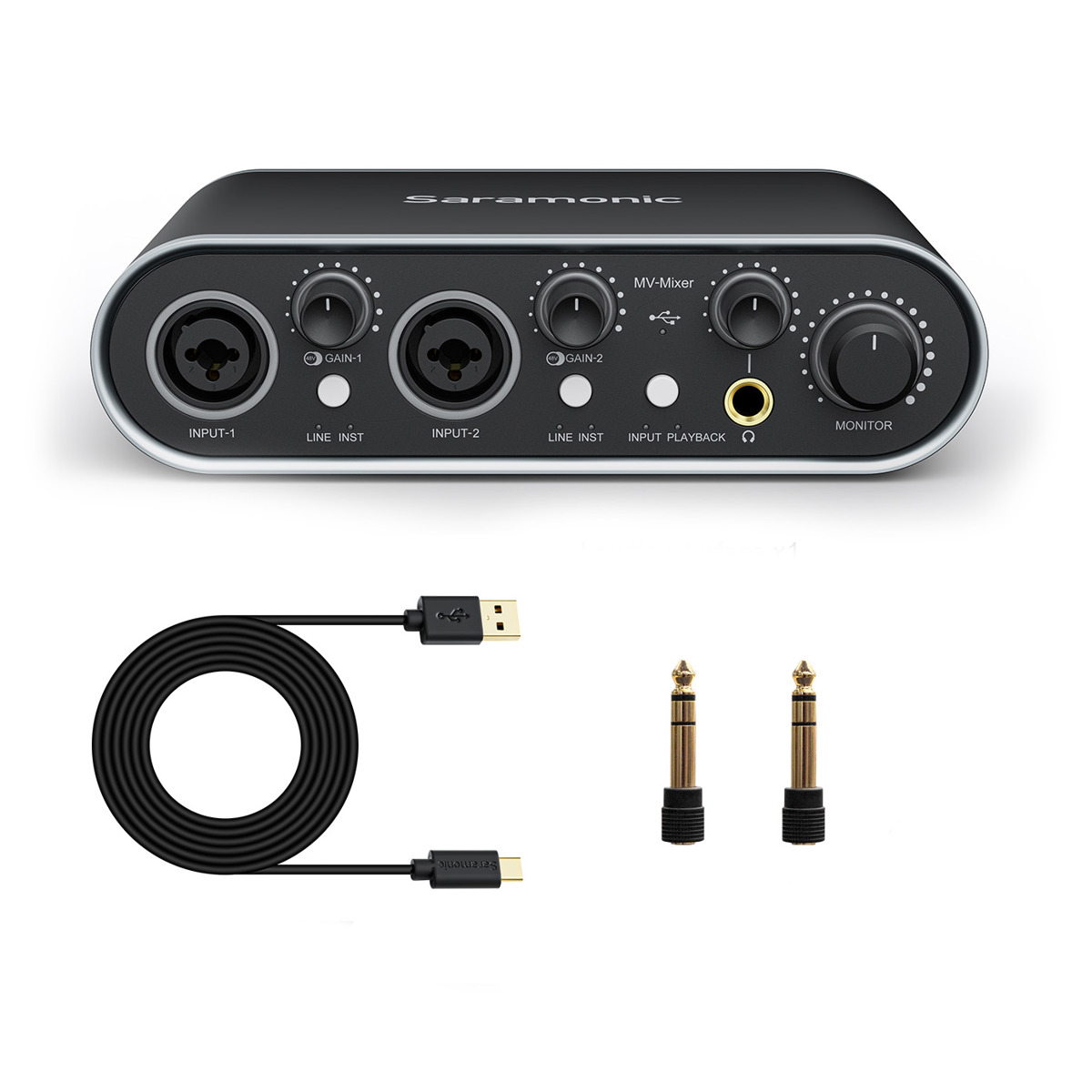 

Saramonic MV-Mixer 2-Channel USB Audio Interface for Mac and Windows