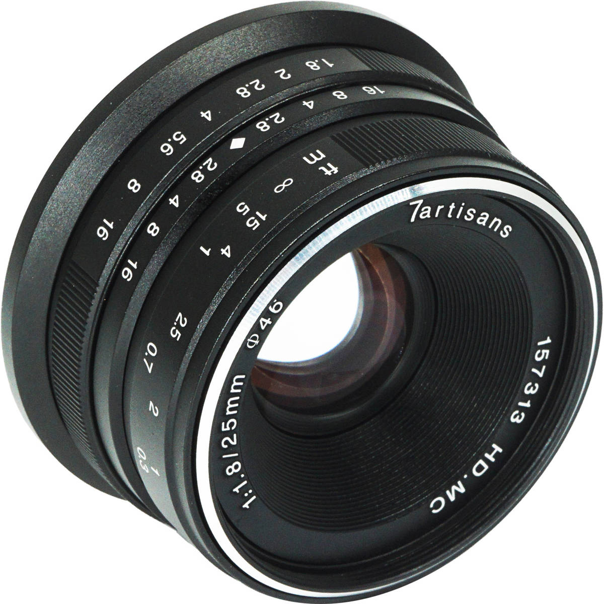 

7artisans Photoelectric 25mm f/1.8 Lens for Micro Four Thirds, Black