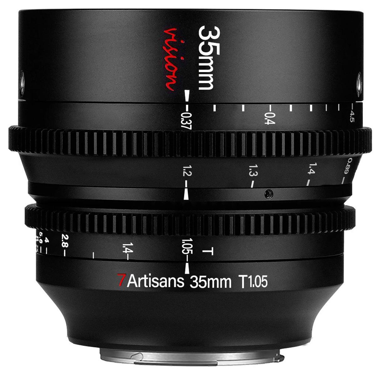 

7artisans Photoelectric 35mm T1.05 Vision Cine Lens for Canon RF, Black