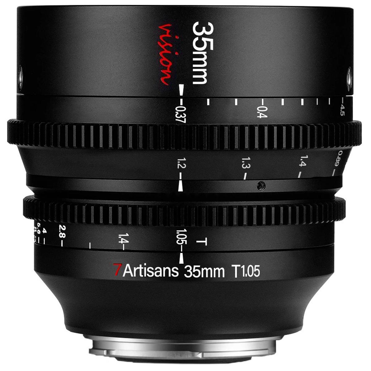 

7artisans Photoelectric 35mm T1.05 Vision Cine Lens for Micro Four Thirds, Black