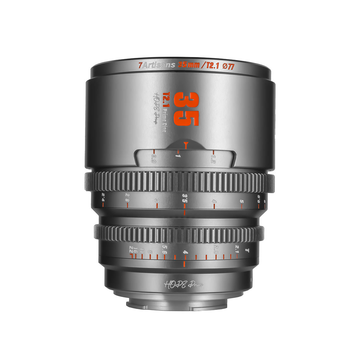 

7artisans 7Artisans Hope Series T2.1 Cinema Lens Titanium 35mm Micro Four Third