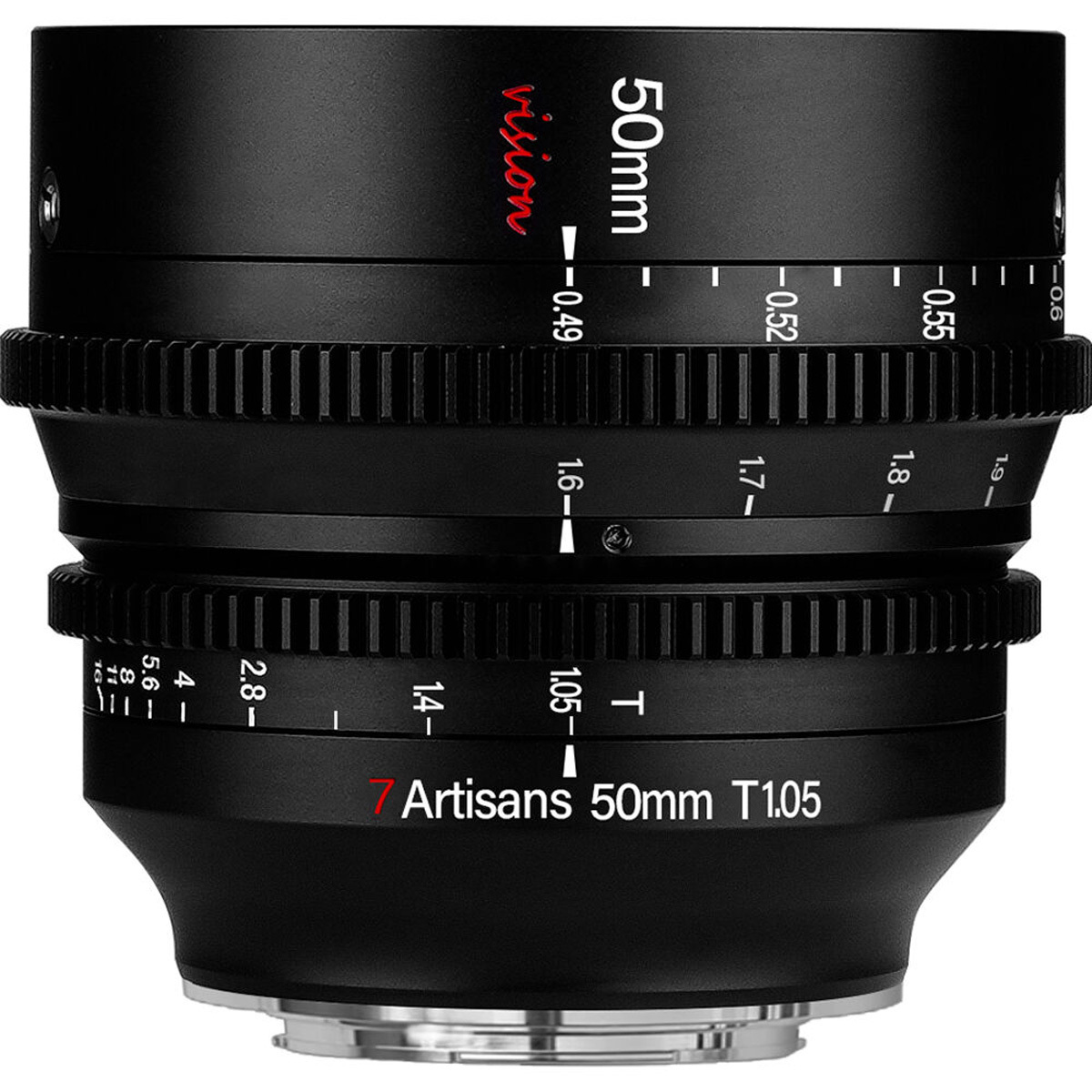

7artisans Photoelectric 50mm T1.05 Vision Cine Lens for Sony E, Black