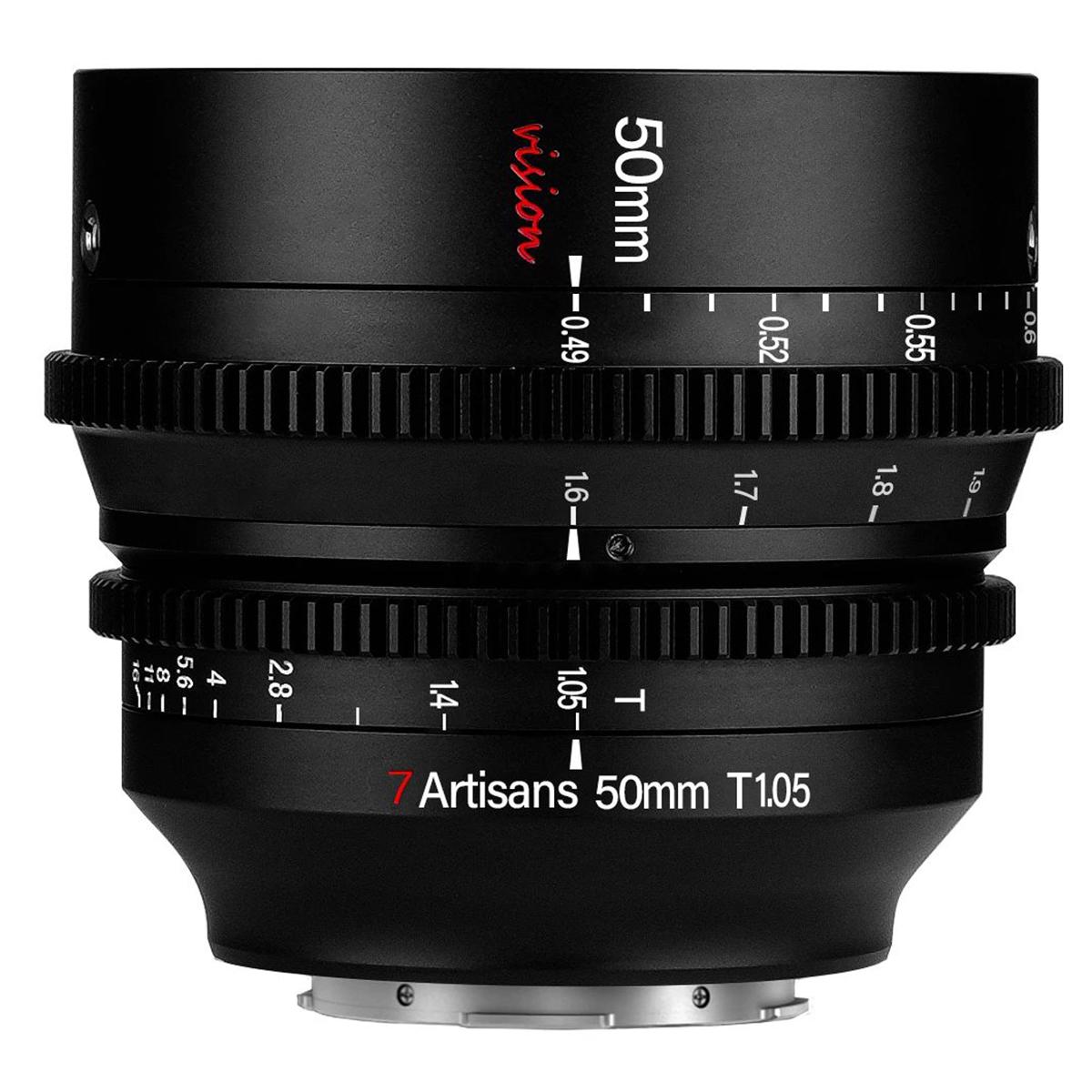 

7artisans Photoelectric 50mm T1.05 Vision Cine Lens for Leica L, Black