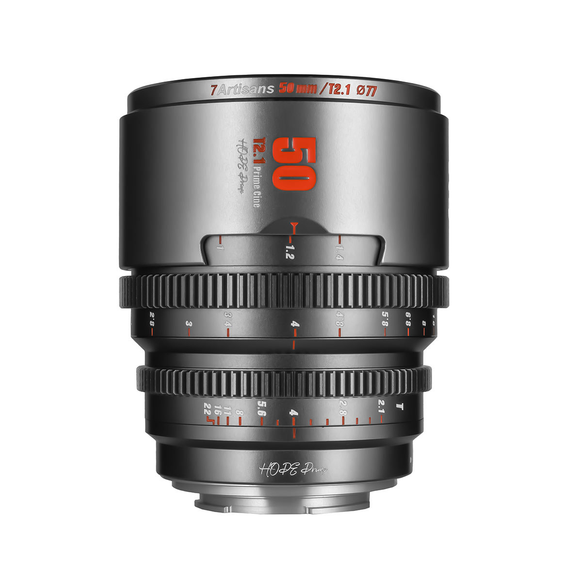 

7artisans 7Artisans Hope Series T2.1 Cinema Lens Titanium 50mm Fujifilm X