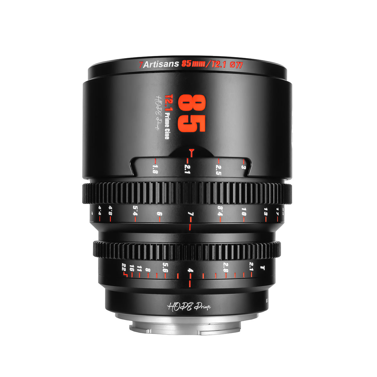 

7artisans 7Artisans Hope Series T2.1 Cinema Lens Black 85mm Micro Four Third