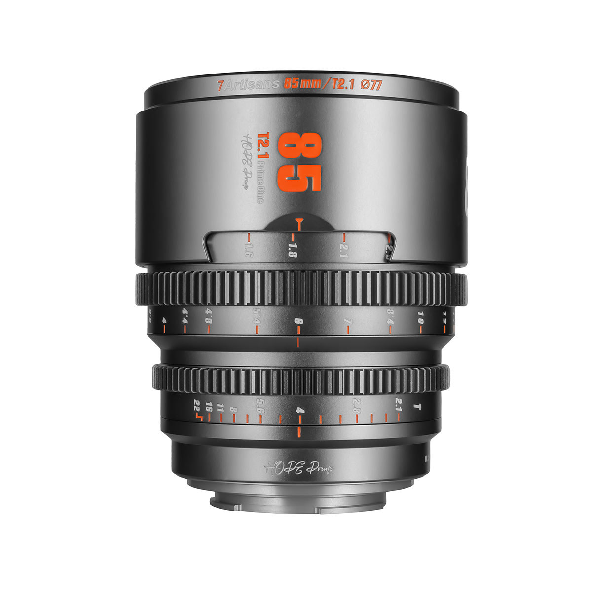 

7artisans 7Artisans Hope Series T2.1 Cinema Lens Titanium 85mm Micro Four Third