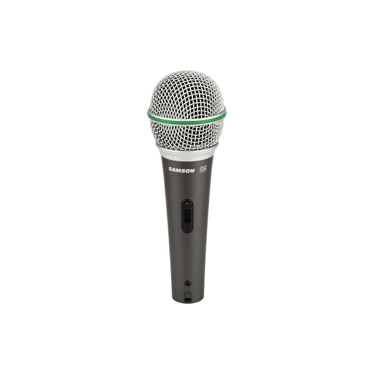 Image of Samson Q6 Dynamic Supercardioid Handheld Microphone with On/Off Switch