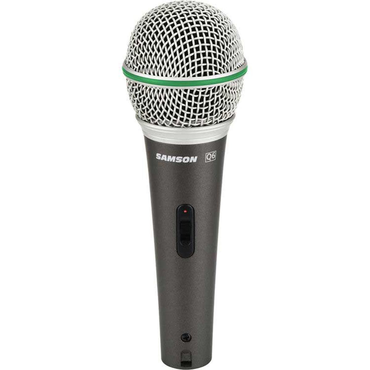 

Samson Q6 Dynamic Supercardioid Handheld Microphone with On/Off Switch