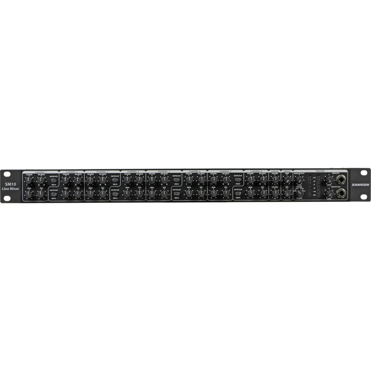 

Samson SM10 Rackmount 10-Channel Line Mixer