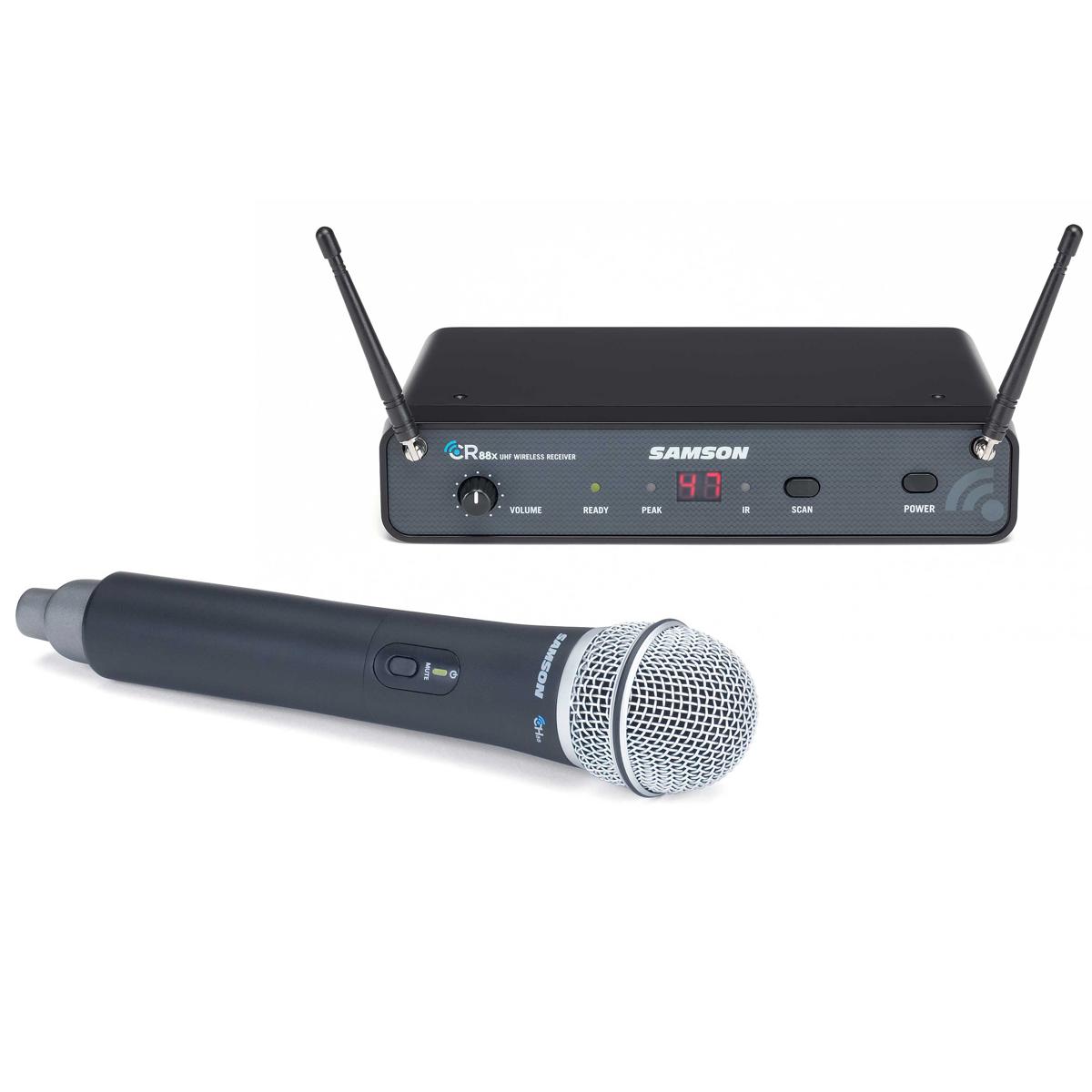 

Samson Concert CR88x Wireless Receiver, D Band: 542-566MHz