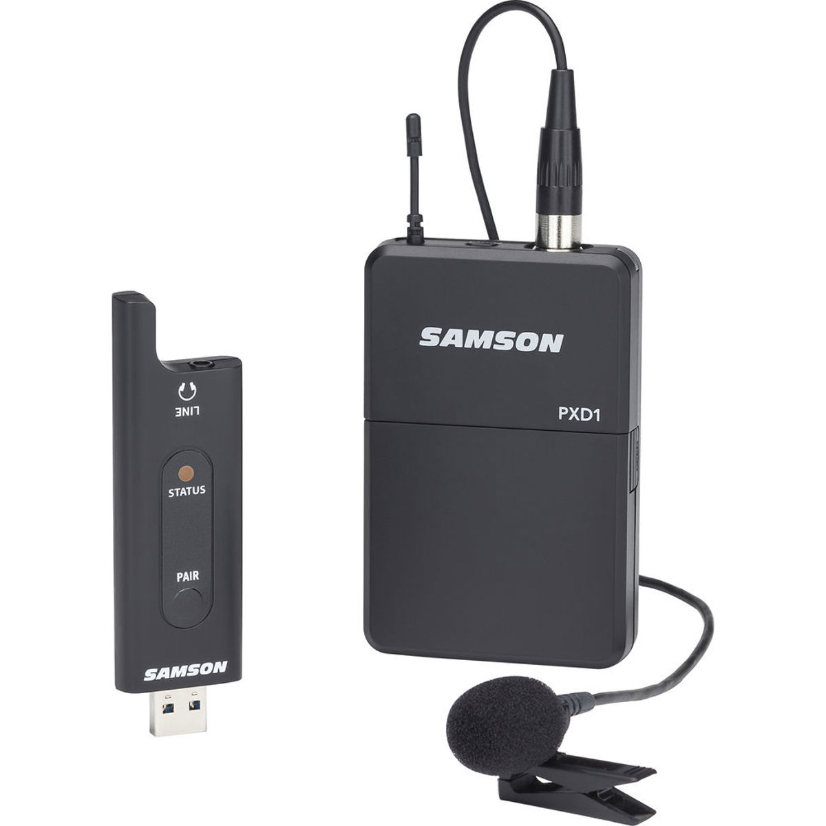 

Samson Stage XPD2 2.4GHz USB Digital Wireless System with LM8 Lavalier Mic