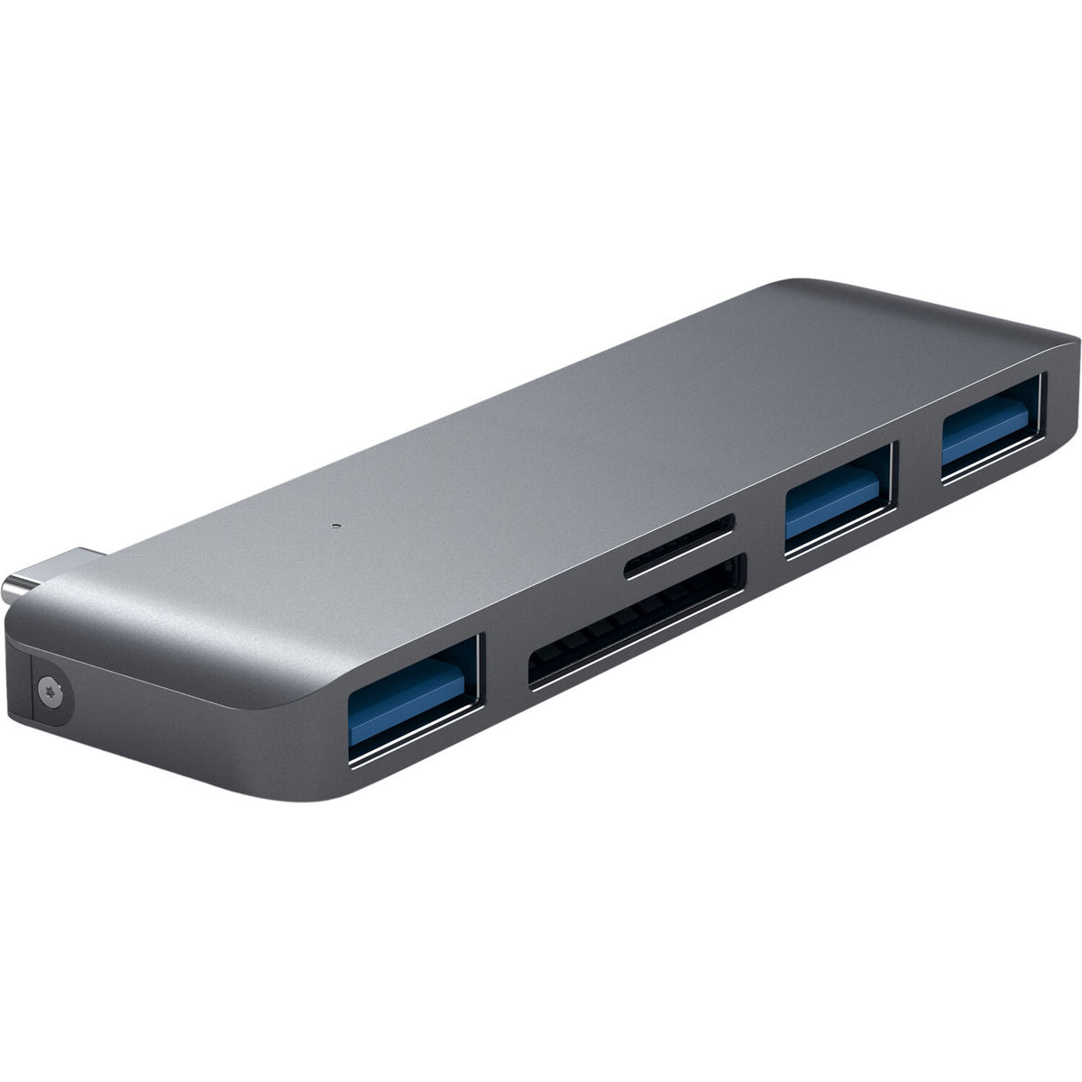 

Satechi 3-In-1 USB 3.0 Type-C Combo Hub with Card Reader, Space Gray