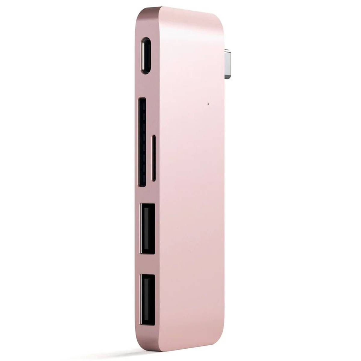 

Satechi 5-In-1 USB Type-C Pass-Through Hub, Rose Gold