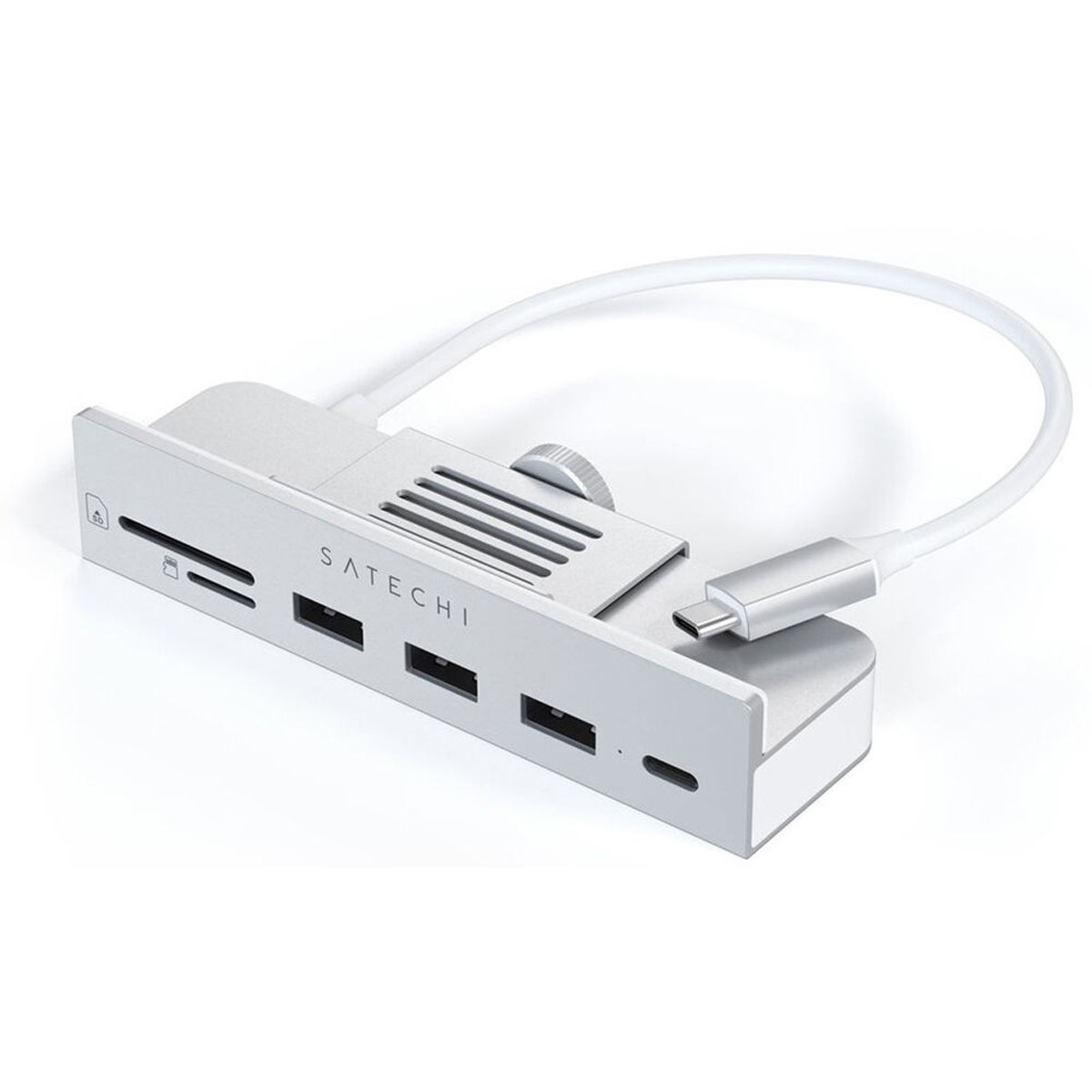 

Satechi USB Type-C Clamp Hub for 24" iMac, Silver