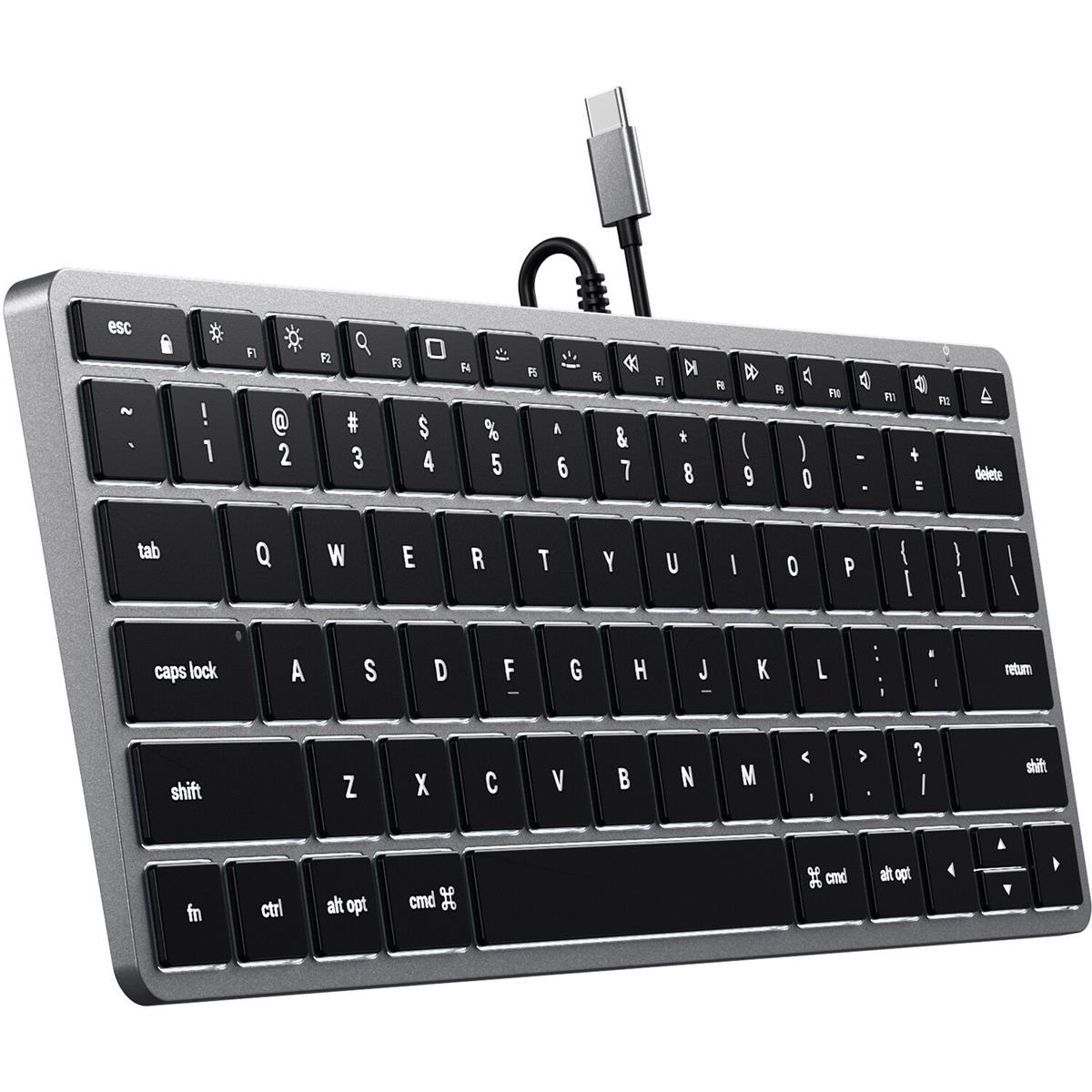 Image of Satechi Slim W1 USB-C Compact Wired Backlit Keyboard