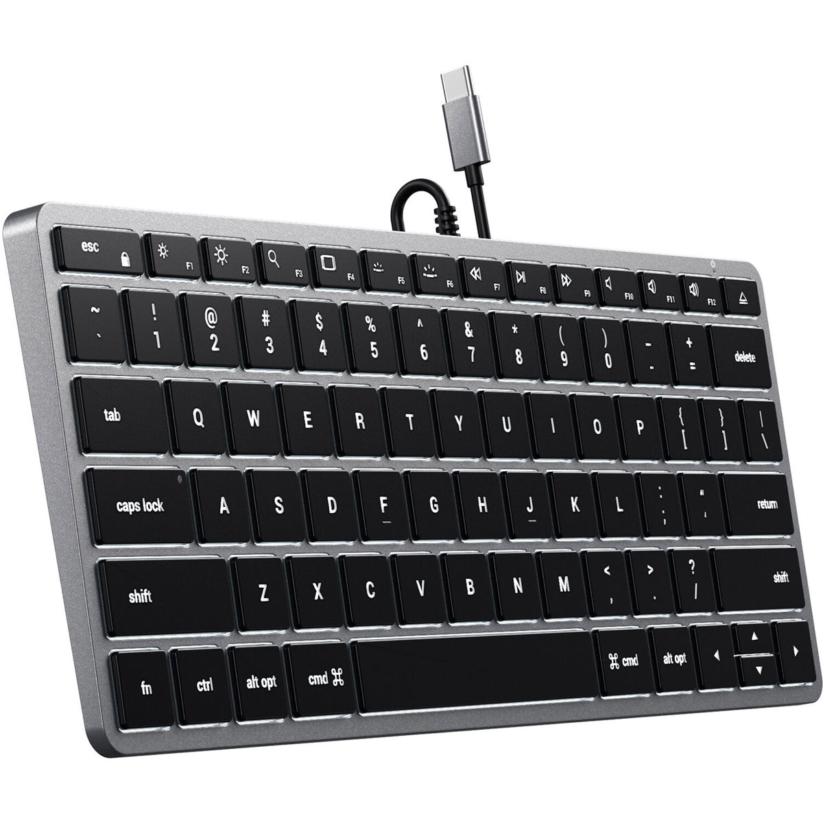 

Satechi Slim W1 USB-C Compact Wired Backlit Keyboard