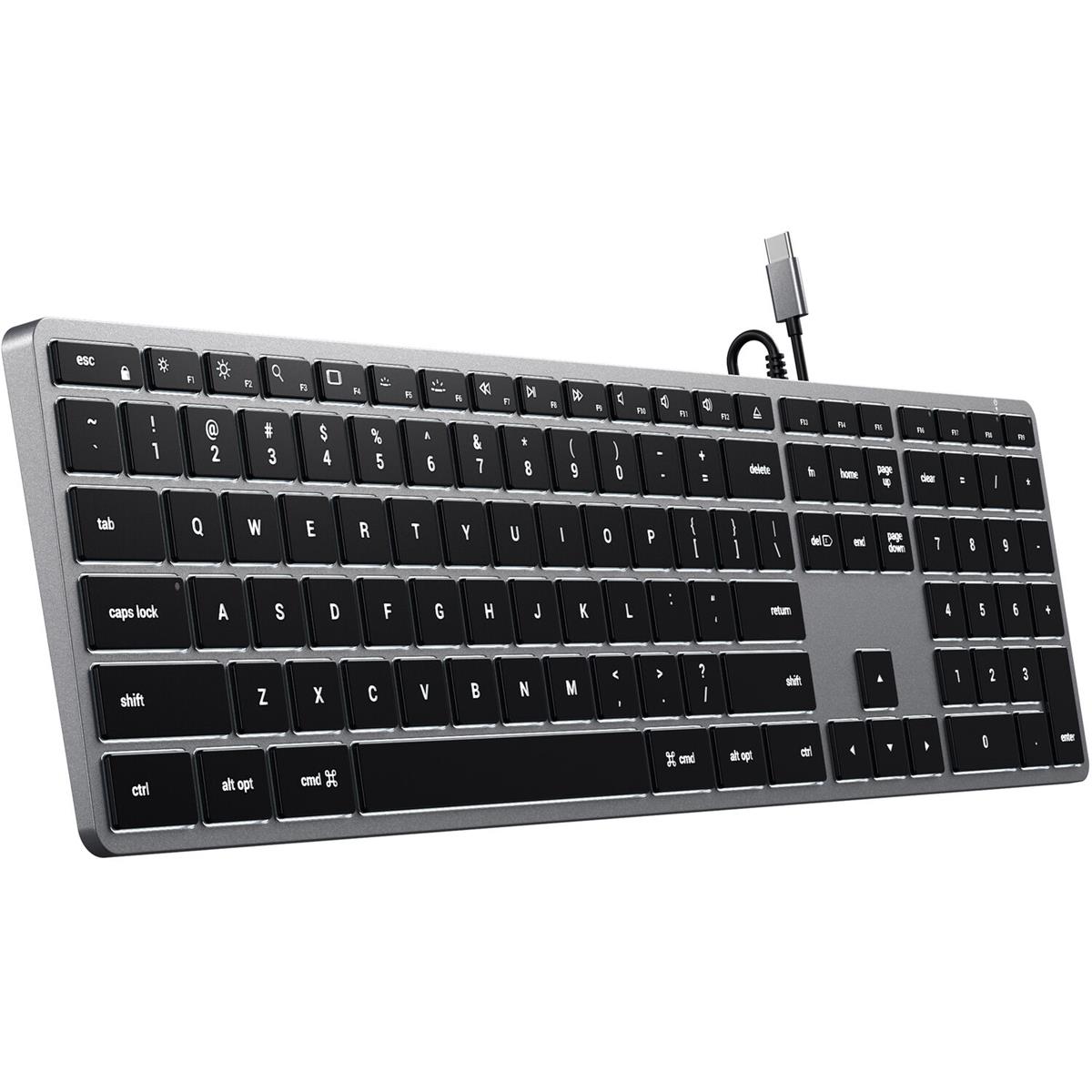 Image of Satechi Slim W3 USB-C Wired Backlit Keyboard