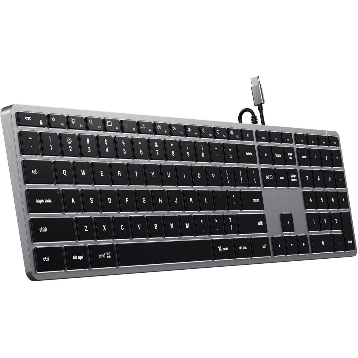 

Satechi Slim W3 USB-C Wired Backlit Keyboard