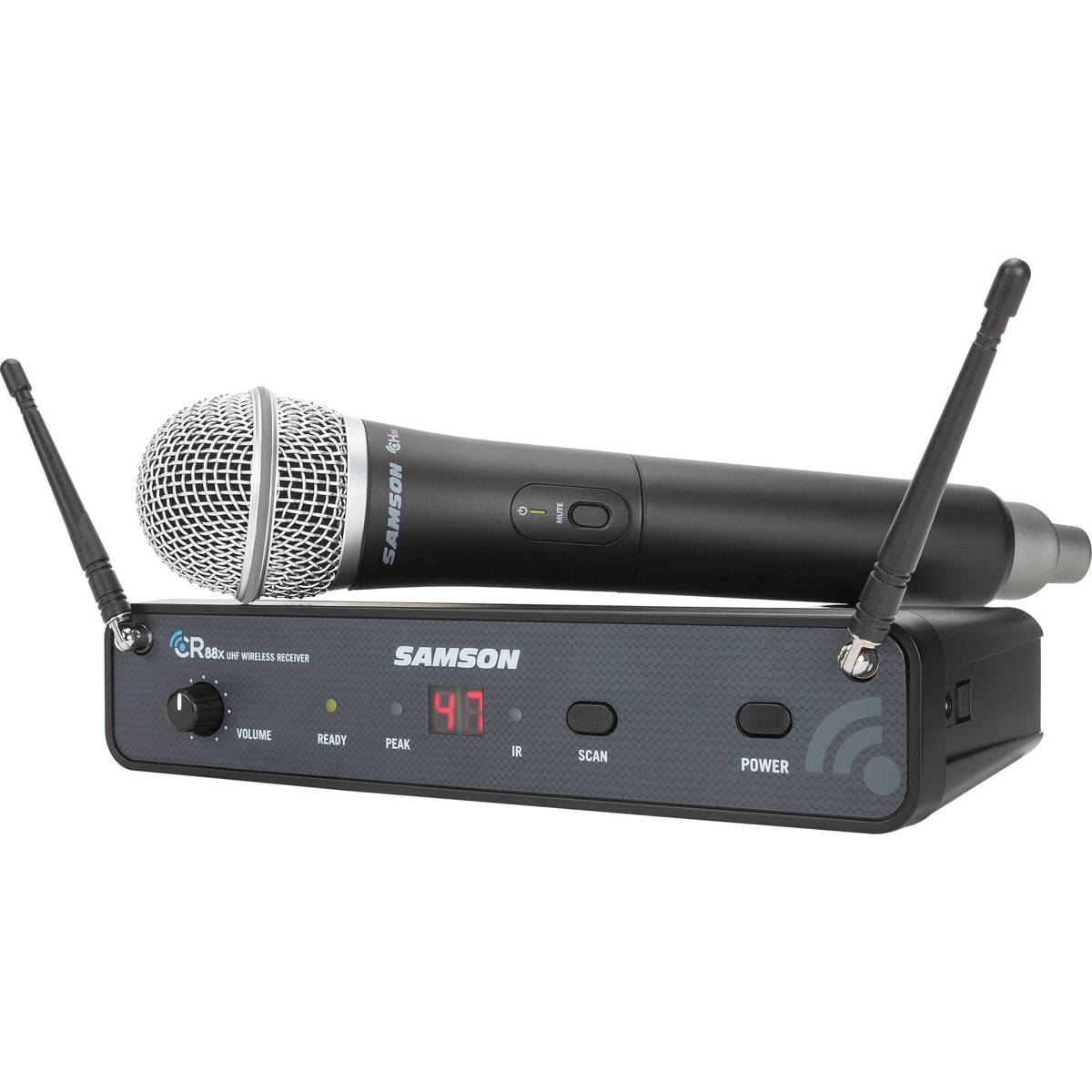 

Samson Concert 88x UHF Wireless Handheld Mic System w/Q7 Capsule, D: 542-566 MHz