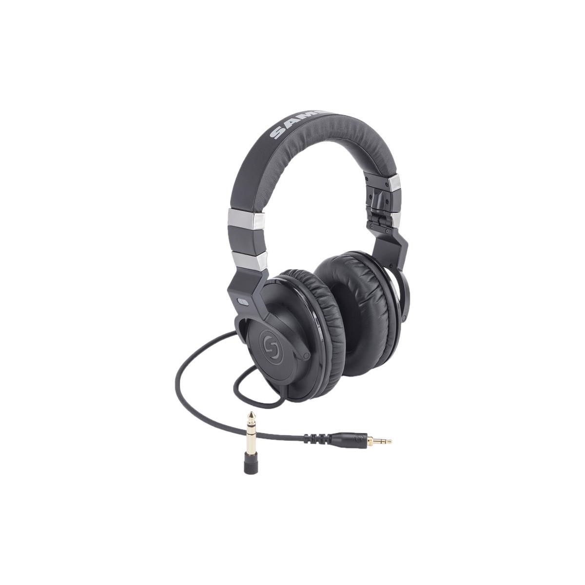 Image of Samson Z35 Studio Headphones with High-Protein Leather Earpads
