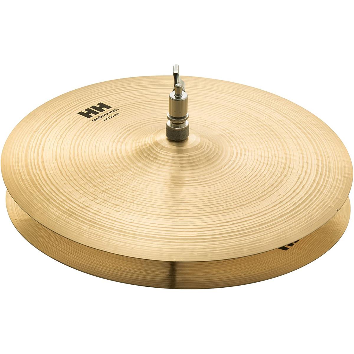 

Sabian 14" HH Medium Hat Top Cymbal, Medium, Natural Finish