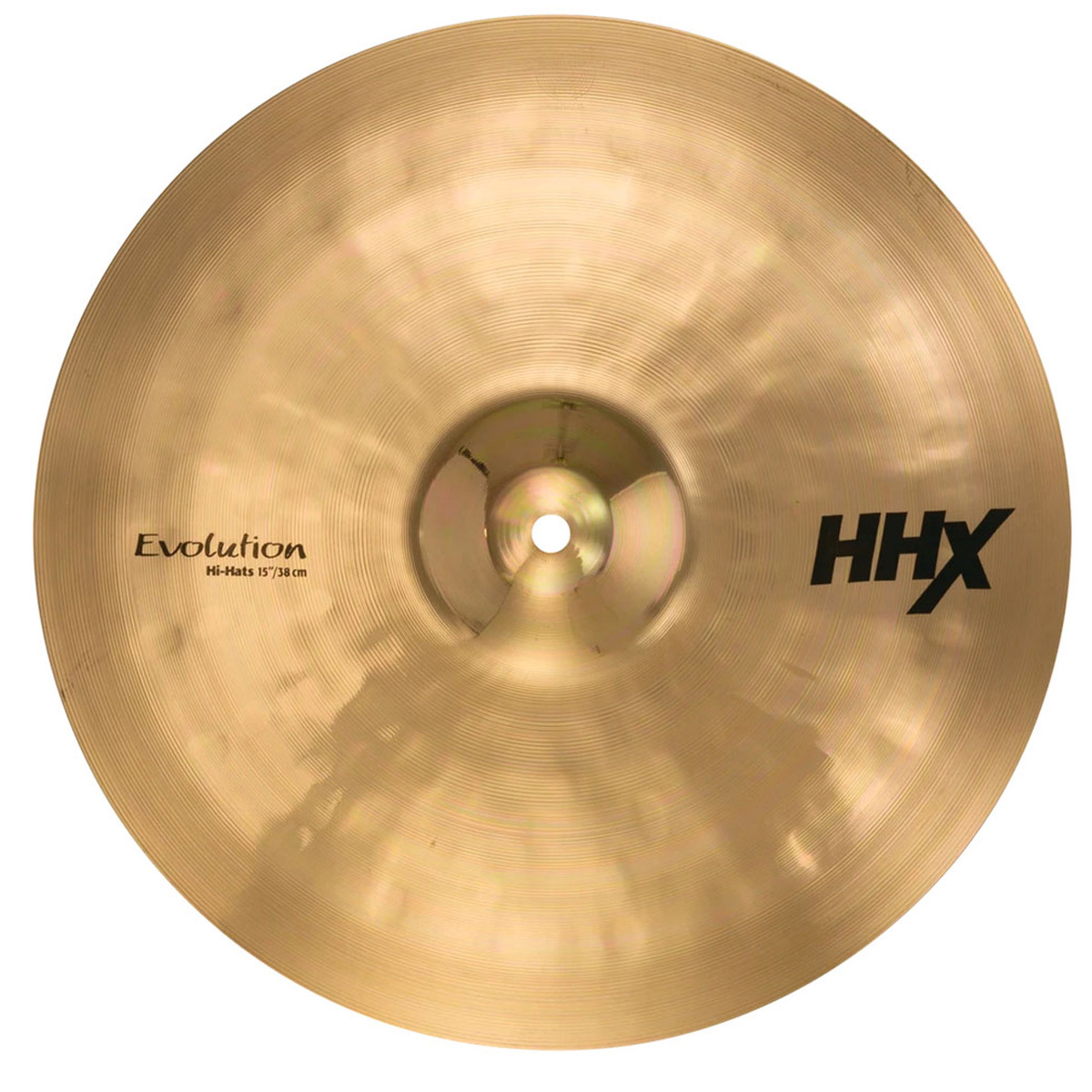 

Sabian 15" HHX Evolution Hi-Hat Cymbal, Medium Top, Brilliant Finish