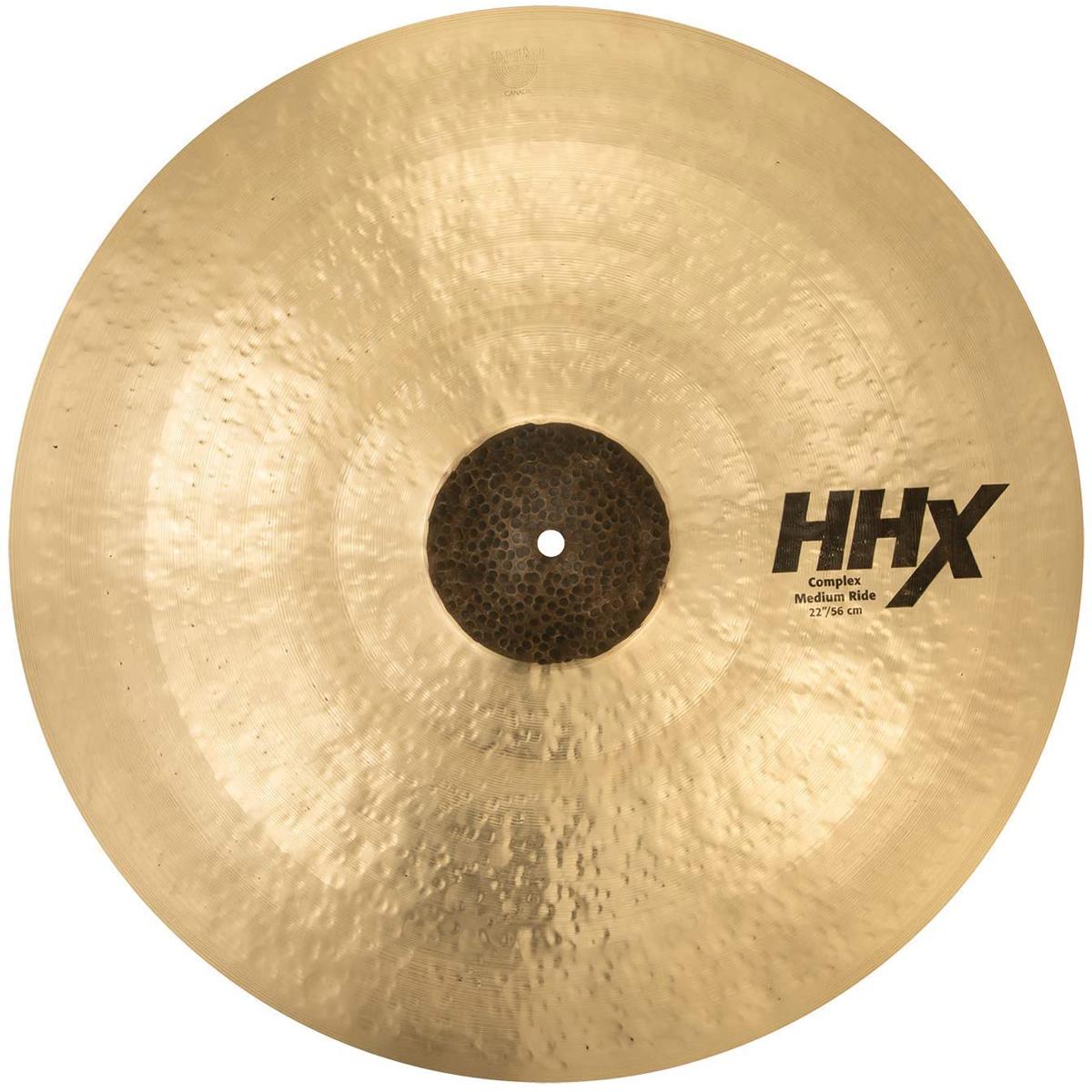 

Sabian 22" HHX Complex Medium Ride Cymbal, Natural Finish