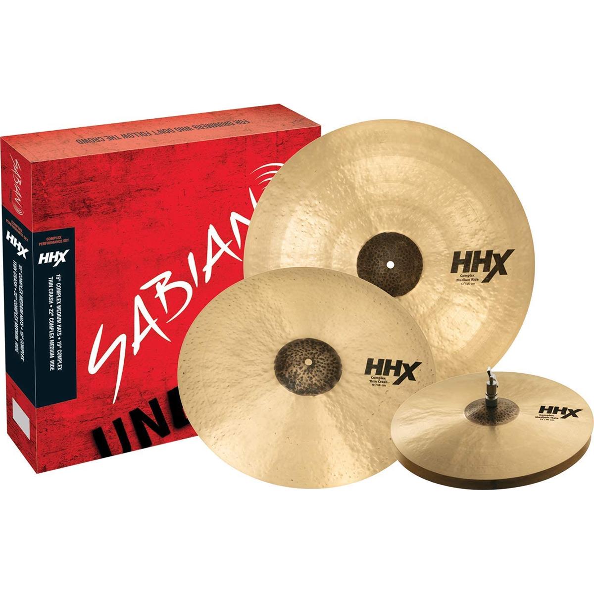 Image of Sabian HHX Complex Performance Cymbal Set