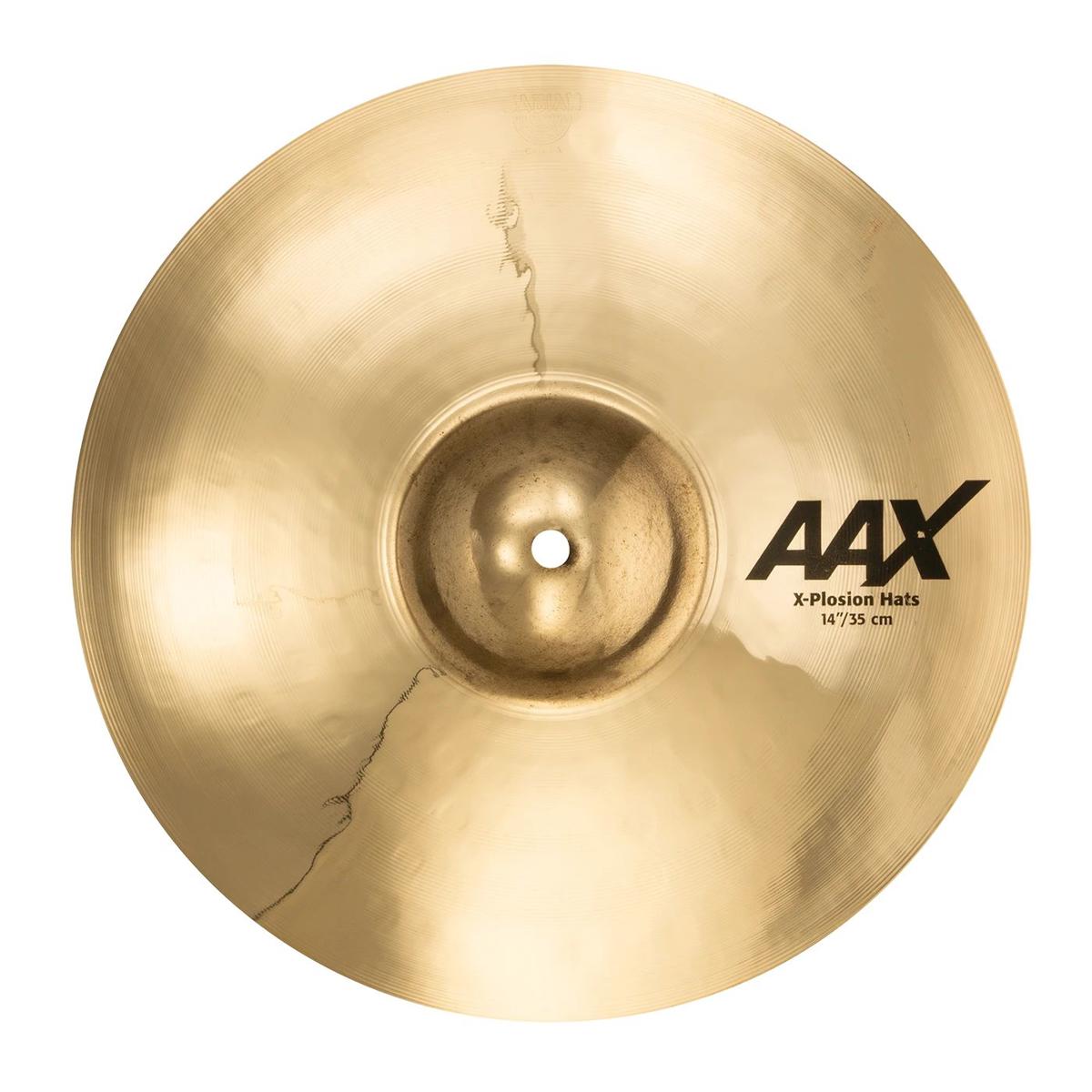 

Sabian 14" AAX X-Plosion Bottom Hat Cymbal, Medium Top/Medium-Heavy, Brilliant