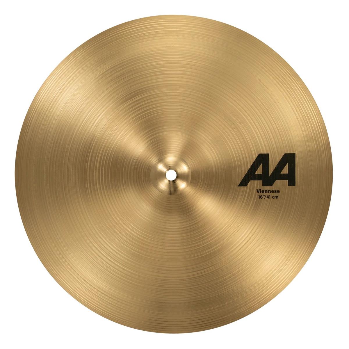 

Sabian 16" AA Viennese Top Hand Cymbal, Medium, Natural Finish