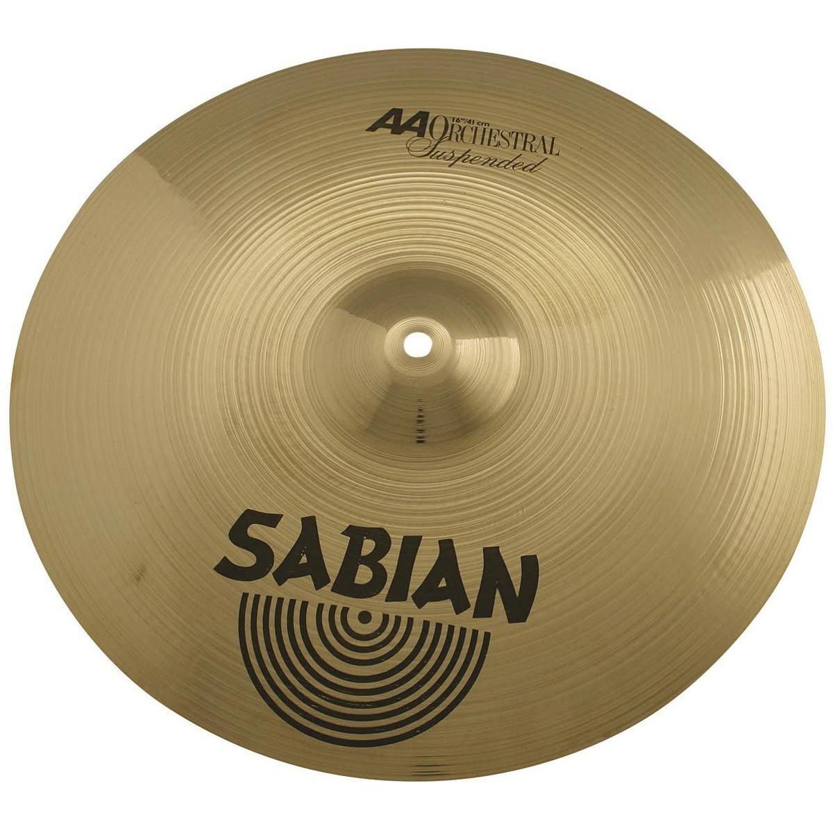 

Sabian 16" AA Suspended Cymbal, Thin, Natural Finish