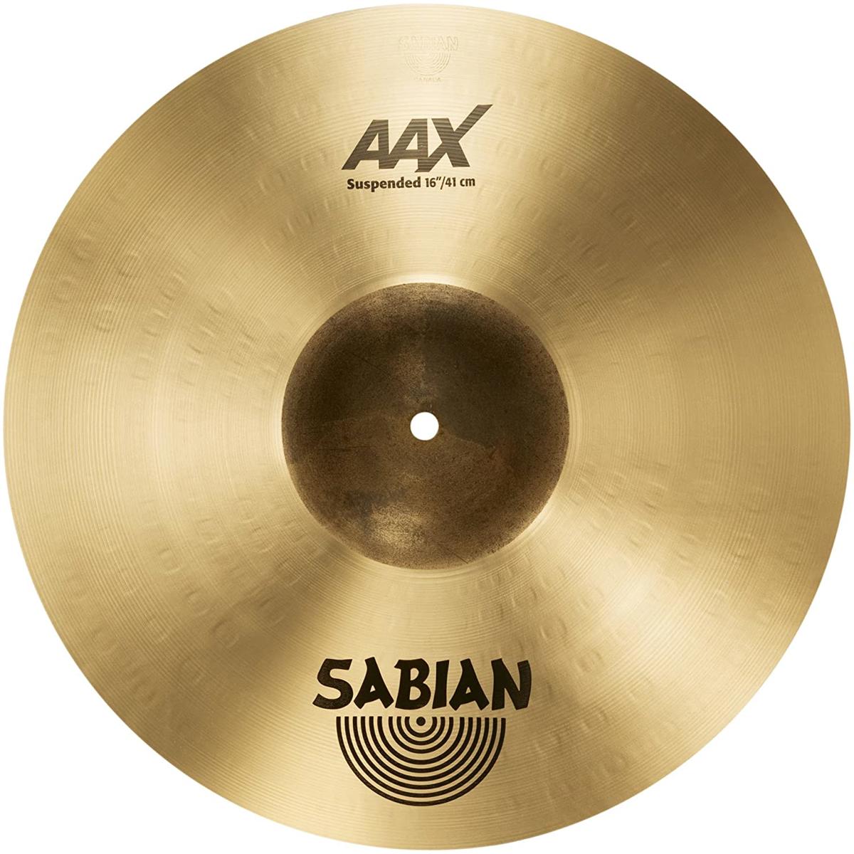 

Sabian 16" AAX Suspended Cymbal, Thin, Natural Finish