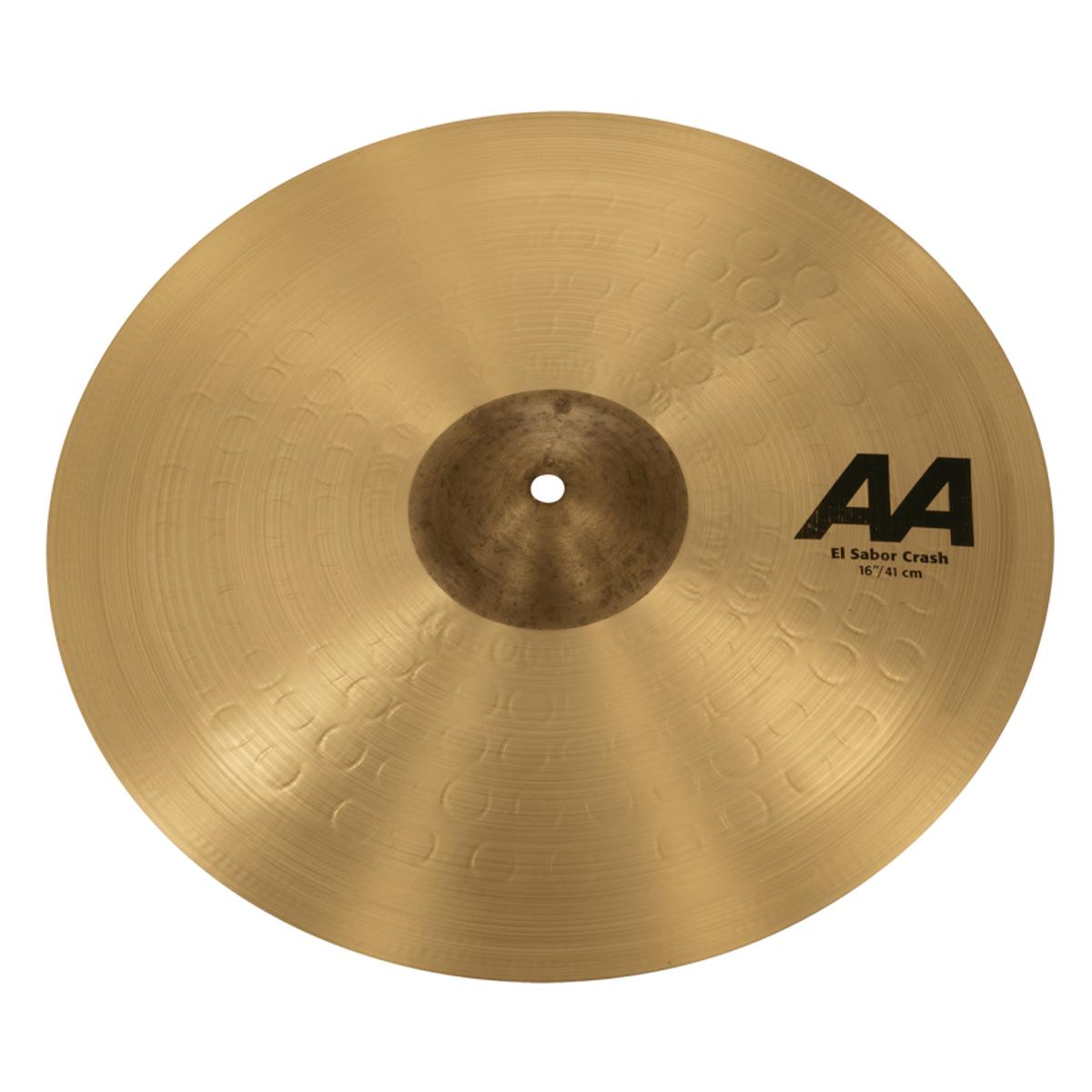 

Sabian 16" AA El Sabor Crash Cymbal, Thin, Natural Finish
