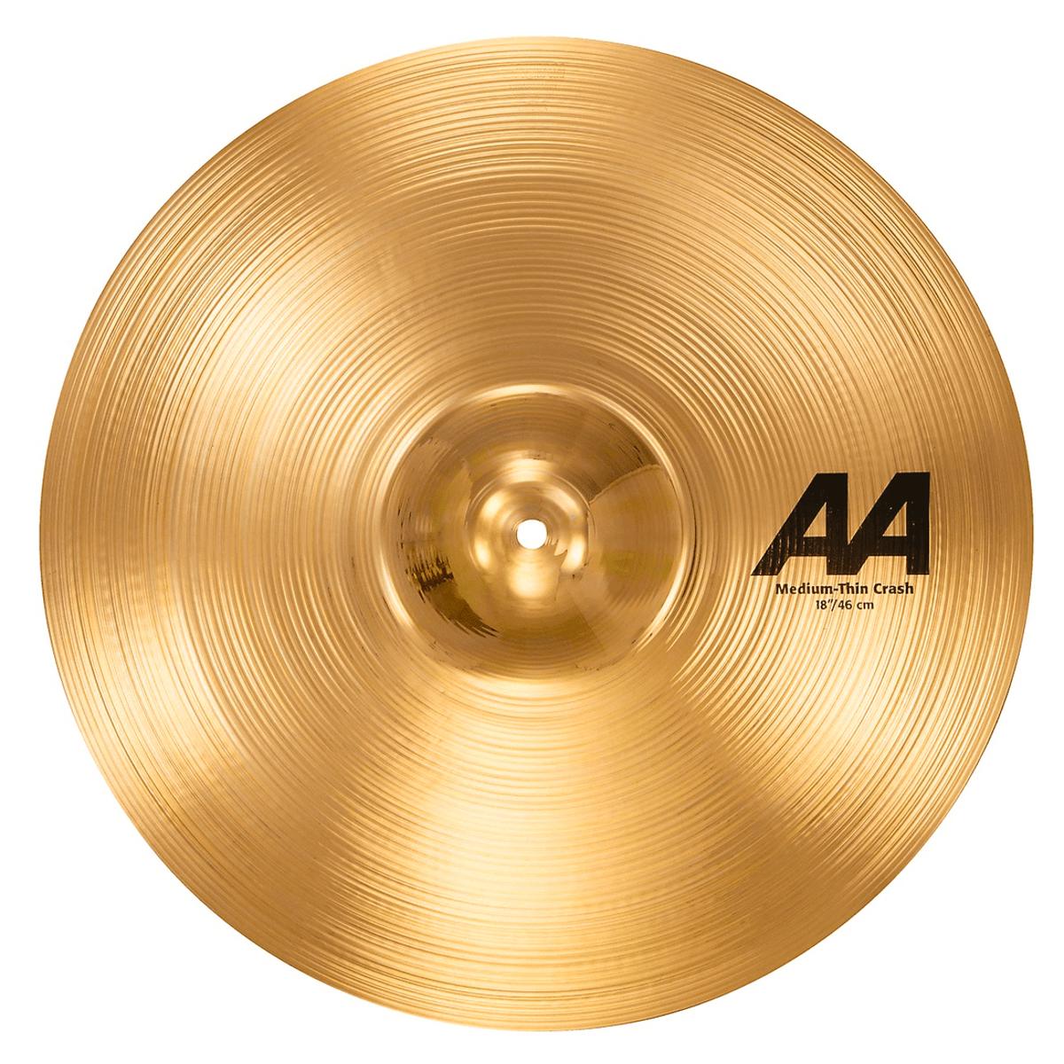 

Sabian 18" AA Medium-Thin Crash Cymbal, Brilliant Finish